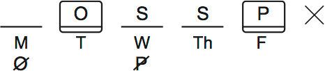 LSAT PrepTest 31, Game 3, Question 15, Diagram 2