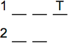 LSAT PrepTest 72, Game 1, Question 2, Diagram 1