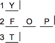 LSAT PrepTest 74, Game 3, Question 16, Diagram 3
