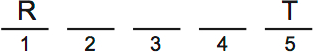 LSAT Preptest 72, Game 2 Setup, Diagram 1