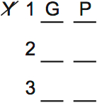 LSAT PrepTest 62, Game 2, Question 13, Diagram 1