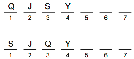 LSAT 68 Game 4 Question 18 Diagram 3