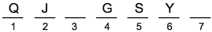 LSAT 68 Game 4 Question 19 Diagram 6