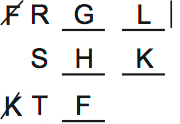 LSAT 69, Logic Game 4, Question 21, Diagram 2 LSAT 69, Logic Game 4, Question 21, Diagram 2