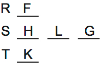 LSAT 69, Logic Game 4, Question 23, Diagram 2 LSAT 69, Logic Game 4, Question 23, Diagram 2