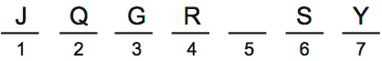 LSAT 68 Game 4 Question 23 Diagram 4