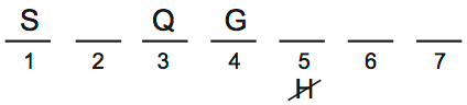 LSAT 68 Game 4 Question 19 Diagram 1