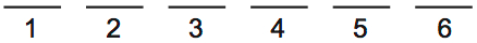 LSAT PrepTest 70, Game 1 Setup, Diagram 1