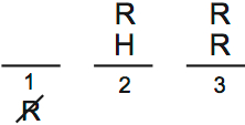 LSAT PrepTest 67, Game 4, Question 23, Diagram 1