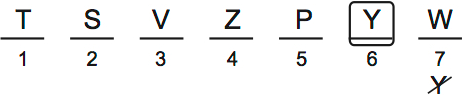 LSAT PrepTest 67, Game 2, Question 12, Diagram 2