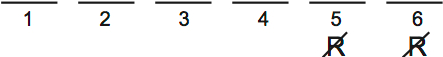 LSAT Preptest 64, Game 1 Setup, Diagram 1