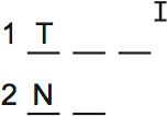 LSAT PrepTest 72, Game 1, Question 6, Diagram 2