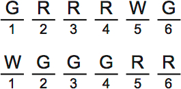 LSAT PrepTest 63, Game 4, Question 23, Diagram 3