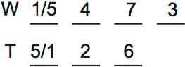 LSAT PrepTest 29, Game 1, Question 6, Diagram 2