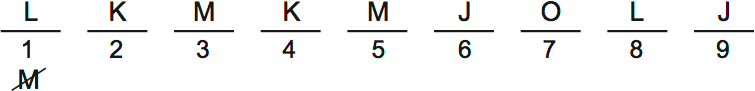 LSAT PrepTest 34, Game 1, Question 5, Diagram 2