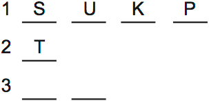 LSAT Preptest 66, Game 3, Question 14, diagram 2