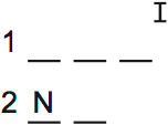 LSAT PrepTest 72, Game 1, Question 3, Diagram 1