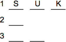 LSAT Preptest 66, Game 3, Question 14, diagram 1