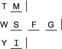 LSAT PrepTest 73, Game 3, Question 18, Diagram 4