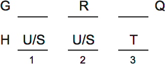 LSAT PrepTest 35, Game 3, Question 16, Diagram 1