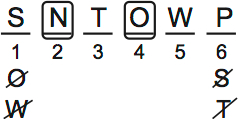 LSAT PrepTest 65, Game 2, Question 9, Diagram 4