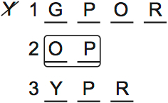 LSAT PrepTest 62, Game 2, Question 11, Diagram 2
