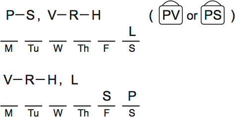 LSAT Preptest 63, Game 3 Setup, Diagram 9