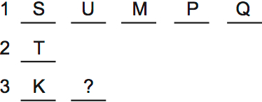 LSAT Preptest 66, Game 3, Question 18, diagram 1