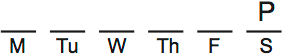 LSAT PrepTest 63, Game 3, Question 14, Diagram 1