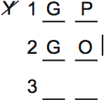 LSAT PrepTest 62, Game 2, Question 9, Diagram 3