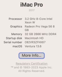 Macos Ventura