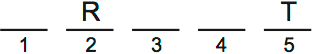 LSAT Preptest 72, Game 2 Setup, Diagram 3