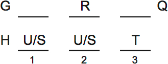 LSAT PrepTest 35, Game 3, Question 17, Diagram 1