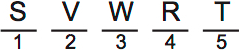 LSAT PrepTest 73, Game 1, Question 6, Diagram 3