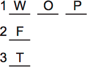 LSAT PrepTest 74, Game 3, Question 12, Diagram 1