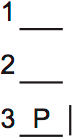 LSAT PrepTest 74, Game 3, Question 13, Diagram 1