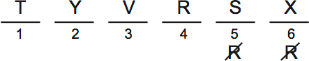 LSAT Preptest 64, Game 1, Question 3, Diagram 5