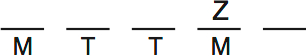 LSAT Preptest 66, Game 4 Setup, Diagram 5