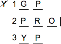 LSAT PrepTest 62, Game 2, Question 10, Diagram 2