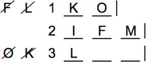 LSAT Preptest 64, Game 4 Setup, Diagram 6