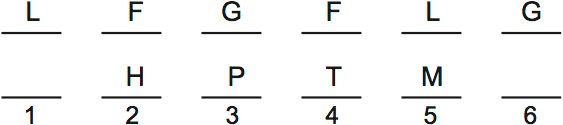 LSAT PrepTest 38, Game 2, Question 11, Diagram 2