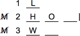 LSAT PrepTest 75, Game 2, Question 10, Diagram 2