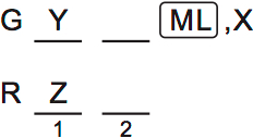 LSAT PrepTest 73, Game 2, Question 12, Diagram 1