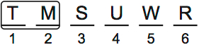 LSAT PrepTest 62, Game 4, Question 23, Diagram 4