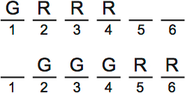 LSAT PrepTest 63, Game 4, Question 23, Diagram 2