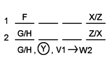 LSAT Preptest 19, Game 3 Diagram 4