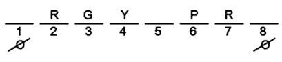 LSAT Preptest 20, Game 3, Question 15, Diagram 9 LSAT Preptest 20, Game 3, Question 15, Diagram 9