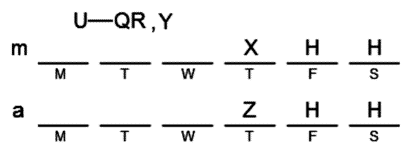 LSAT Preptest 21, Game 3 Diagram 8