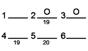 LSAT Preptest 22, Game 3, Question 18, Diagram 9