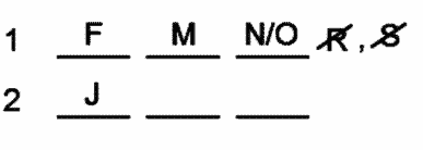 LSAT Preptest 23, Game 3, Question 15, Diagram 15